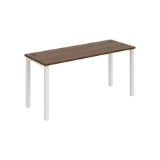 HOBIS kancelársky stôl rovný - UE 1600, hĺbka 60 cm, orech - 2
