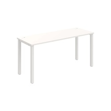 HOBIS kancelársky stôl rovný - UE 1600, hĺbka 60 cm, biela - 2