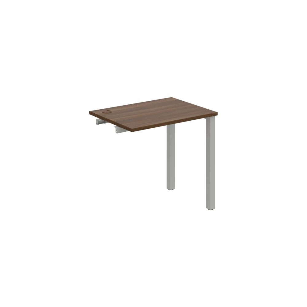 HOBIS prídavný stôl rovný - UE 800 R, hĺbka 60 cm, orech
