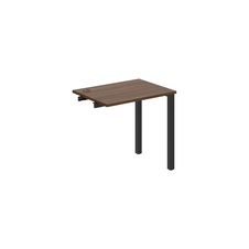 HOBIS prídavný stôl rovný - UE 800 R, hĺbka 60 cm, orech - 1