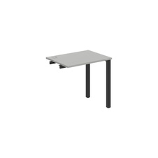 HOBIS prídavný stôl rovný - UE 800 R, hĺbka 60 cm, šeda - 1