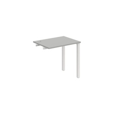 HOBIS prídavný stôl rovný - UE 800 R, hĺbka 60 cm, šeda - 2