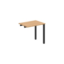 HOBIS prídavný stôl rovný - UE 800 R, hĺbka 60 cm, dub - 1