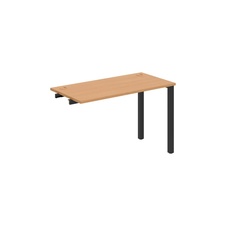 HOBIS prídavný stôl rovný - UE 1200 R, hĺbka 60 cm, buk - 1