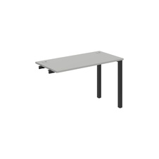 HOBIS prídavný stôl rovný - UE 1200 R, hĺbka 60 cm, šeda - 1
