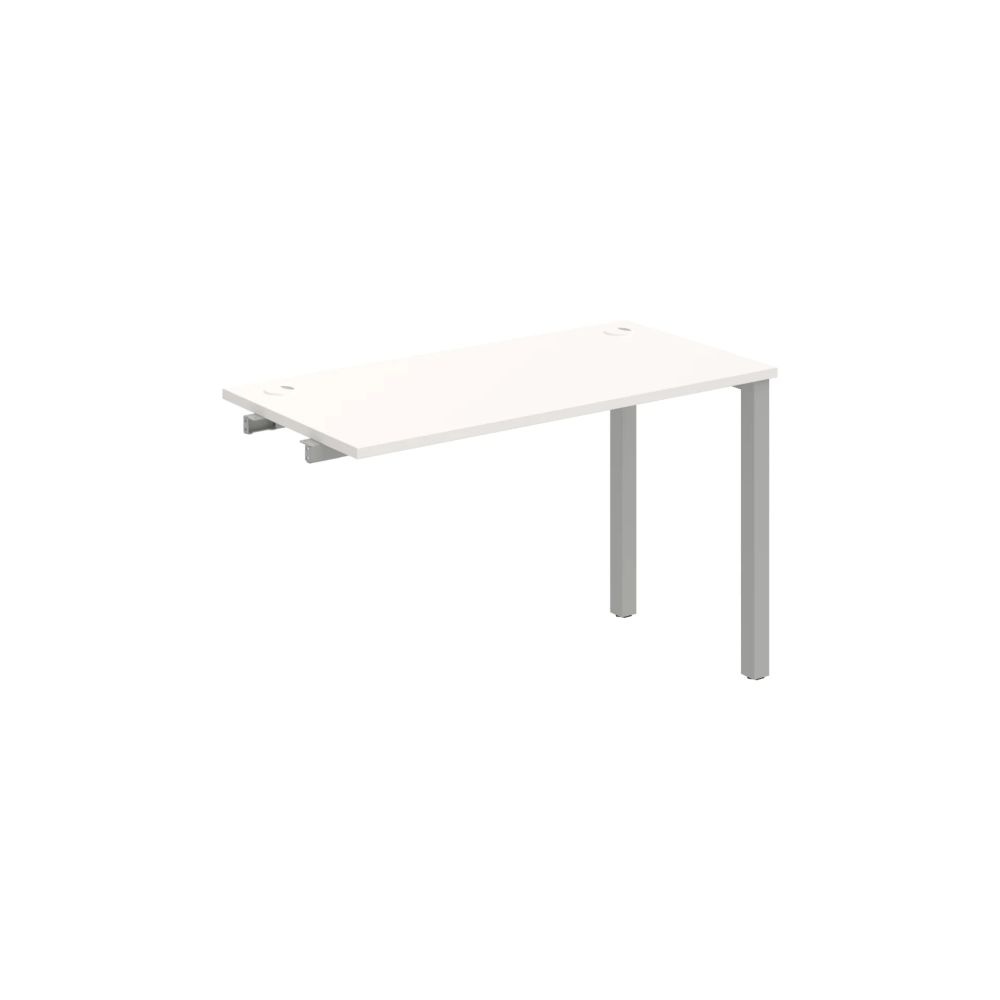 HOBIS prídavný stôl rovný - UE 1200 R, hĺbka 60 cm, biela