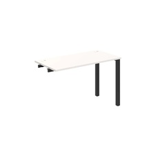 HOBIS prídavný stôl rovný - UE 1200 R, hĺbka 60 cm, biela - 1