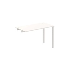 HOBIS prídavný stôl rovný - UE 1200 R, hĺbka 60 cm, biela - 2