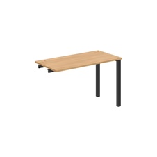 HOBIS prídavný stôl rovný - UE 1200 R, hĺbka 60 cm, dub - 1
