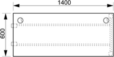 HOBIS prídavný stôl rovný - UE 1400 R, hĺbka 60 cm, jelša - 3