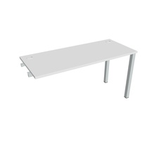 HOBIS prídavný stôl rovný - UE 1400 R, hĺbka 60 cm, biela