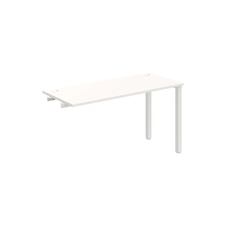 HOBIS prídavný stôl rovný - UE 1400 R, hĺbka 60 cm, biela - 2