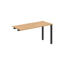 HOBIS prídavný stôl rovný - UE 1400 R, hĺbka 60 cm, dub - 1