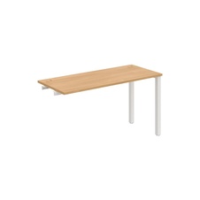 HOBIS prídavný stôl rovný - UE 1400 R, hĺbka 60 cm, dub - 2