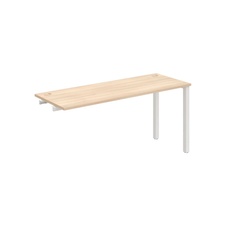 HOBIS prídavný stôl rovný - UE 1600 R, hĺbka 60 cm, agát - 2