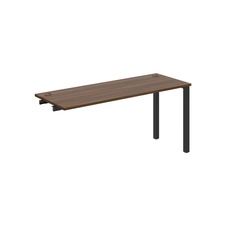HOBIS prídavný stôl rovný - UE 1600 R, hĺbka 60 cm, orech - 1
