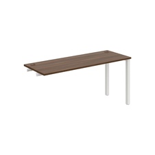 HOBIS prídavný stôl rovný - UE 1600 R, hĺbka 60 cm, orech - 2