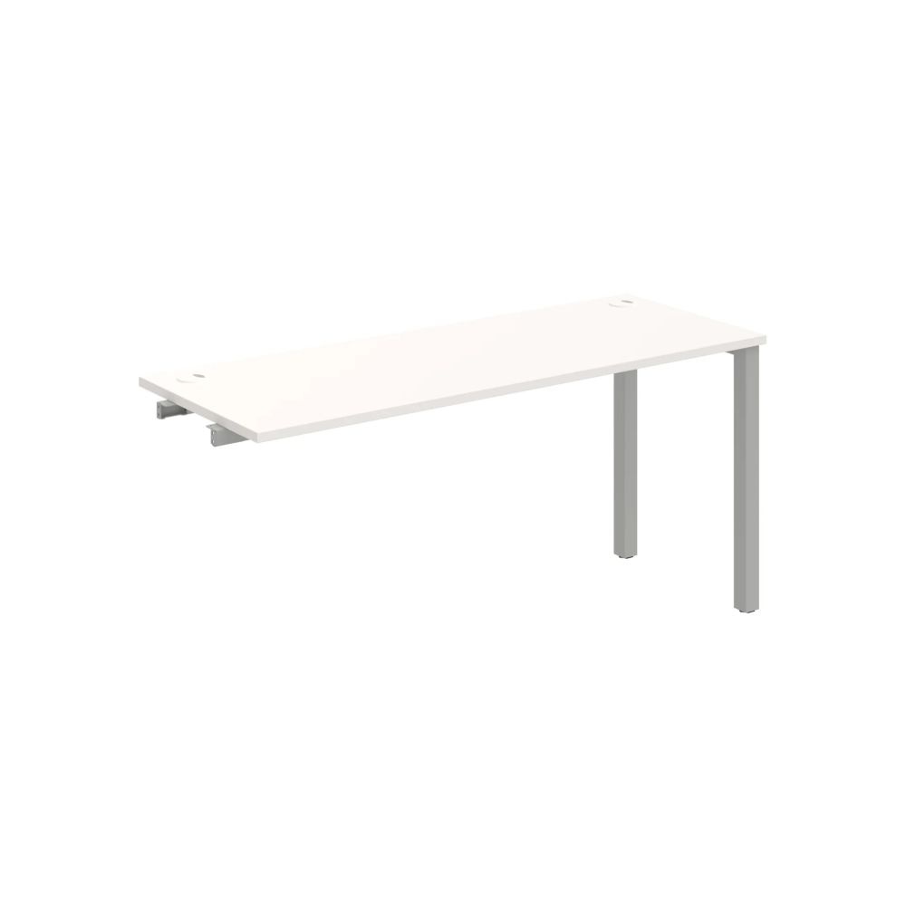 HOBIS prídavný stôl rovný - UE 1600 R, hĺbka 60 cm, biela