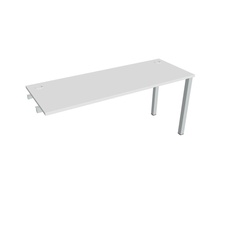 HOBIS prídavný stôl rovný - UE 1600 R, hĺbka 60 cm, biela