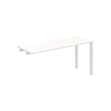 HOBIS prídavný stôl rovný - UE 1600 R, hĺbka 60 cm, biela - 2