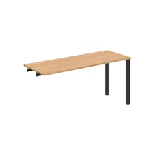 HOBIS prídavný stôl rovný - UE 1600 R, hĺbka 60 cm, dub - 1