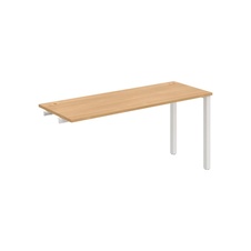HOBIS prídavný stôl rovný - UE 1600 R, hĺbka 60 cm, dub - 2
