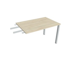 HOBIS prídavný stôl do uhla - US 1200 RU, hĺbka 80 cm, agát
