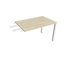 HOBIS prídavný stôl do uhla - US 1200 RU, hĺbka 80 cm, agát - 2