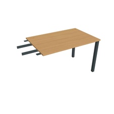 HOBIS prídavný stôl do uhla - US 1200 RU, hĺbka 80 cm, buk - 1