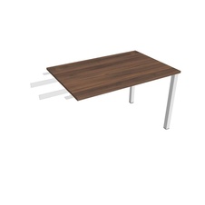 HOBIS prídavný stôl do uhla - US 1200 RU, hĺbka 80 cm, orech - 2
