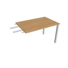 HOBIS prídavný stôl do uhla - US 1200 RU, hĺbka 80 cm, dub