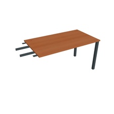 HOBIS prídavný stôl do uhla - US 1400 RU, hĺbka 80 cm, čerešňa - 1