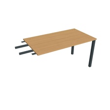 HOBIS prídavný stôl do uhla - US 1400 RU, hĺbka 80 cm, buk - 1