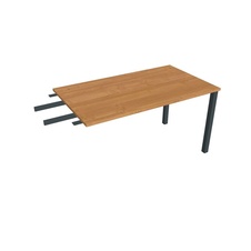 HOBIS prídavný stôl do uhla - US 1400 RU, hĺbka 80 cm, jelša - 1