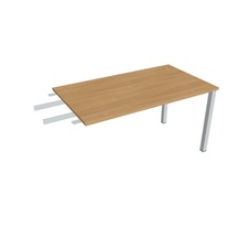 HOBIS prídavný stôl do uhla - US 1400 RU, hĺbka 80 cm, dub