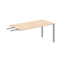 HOBIS prídavný stôl do uhla - US 1600 RU, hĺbka 80 cm, agát