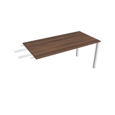 HOBIS prídavný stôl do uhla - US 1600 RU, hĺbka 80 cm, orech - 2