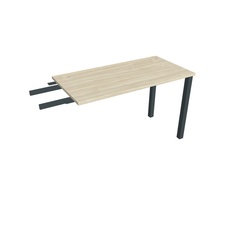 HOBIS prídavný stôl do uhla - UE 1200 RU, hĺbka 60 cm, agát - 1