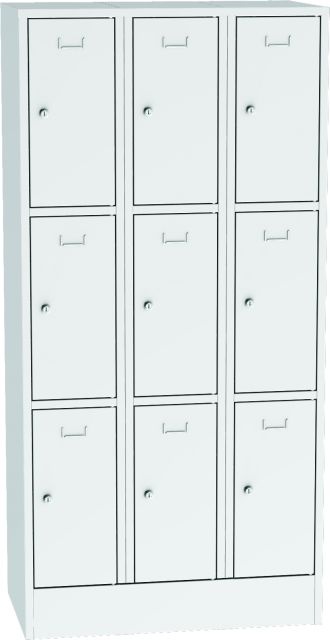 KOVOS šatníková skriňa s boxami SBS 33 9