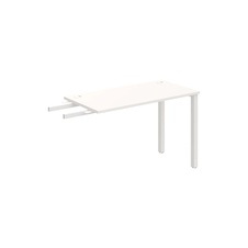 HOBIS prídavný stôl do uhla - UE 1200 RU, hĺbka 60 cm, biela - 2