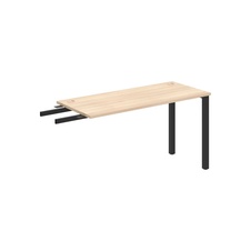 HOBIS prídavný stôl do uhla - UE 1400 RU, hĺbka 60 cm, agát - 1