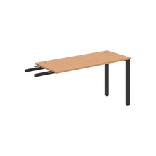 HOBIS prídavný stôl do uhla - UE 1400 RU, hĺbka 60 cm, buk - 1