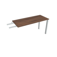HOBIS prídavný stôl do uhla - UE 1400 RU, hĺbka 60 cm, orech