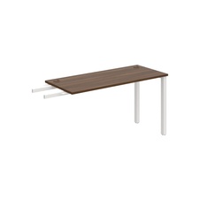 HOBIS prídavný stôl do uhla - UE 1400 RU, hĺbka 60 cm, orech - 2