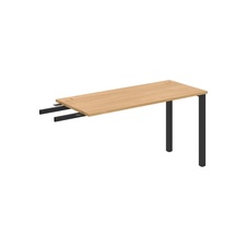 HOBIS prídavný stôl do uhla - UE 1400 RU, hĺbka 60 cm, dub - 1