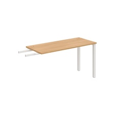 HOBIS prídavný stôl do uhla - UE 1400 RU, hĺbka 60 cm, dub - 2