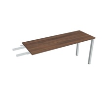 HOBIS prídavný stôl do uhla - UE 1600 RU, hĺbka 60 cm, orech