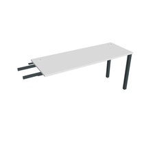 HOBIS prídavný stôl do uhla - UE 1600 RU, hĺbka 60 cm, biela - 1
