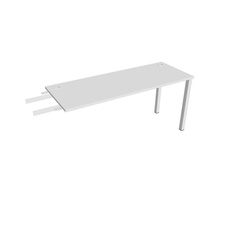 HOBIS prídavný stôl do uhla - UE 1600 RU, hĺbka 60 cm, biela - 2