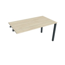 HOBIS prídavný rokovací stôl rovný - UJ 1400 R, agát - 1